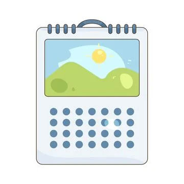 Calendar Stock Illustration