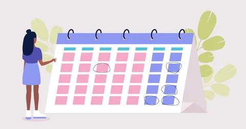 Calendar Stock Illustration