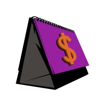 Calendar illustration Stock Illustration