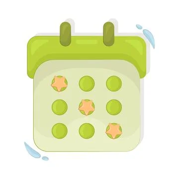 Calendar Illustration Stock Illustration