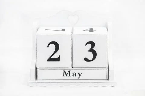 Calendar may number Stock Photos