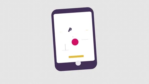 Calendar Morping to Mobile Game Stock Footage 281250237