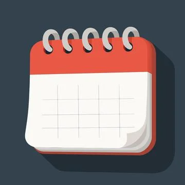 Calendar note icon Stock Illustration