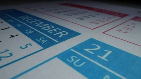 Calendar Pages Falling Stock Videos – Royalty-Free HD & 4K Videos | Pond5