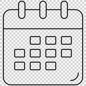 Calendar page Illustrazione stock