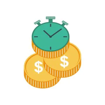 Calendar with payday calculator concept vector isolated illustration Ilustración de archivo