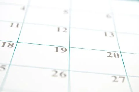 Calendar Stock Photos
