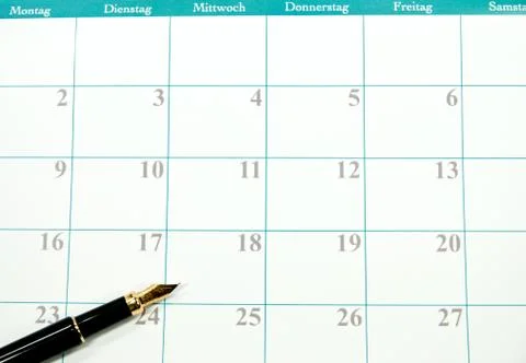 Calendar Stock Photos