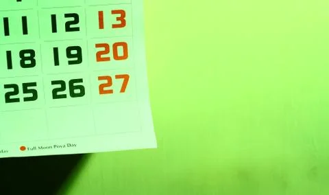 Calendar Stock Photos