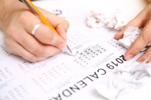 Calendar Foto stock