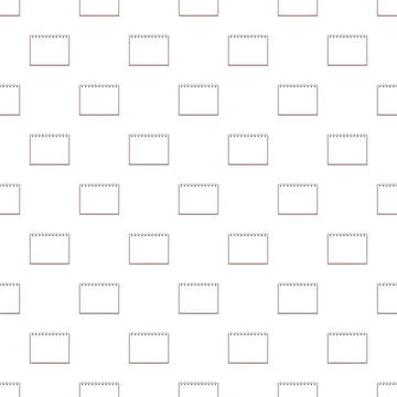 Calendar planner notepad memo seamless pattern background Illustration