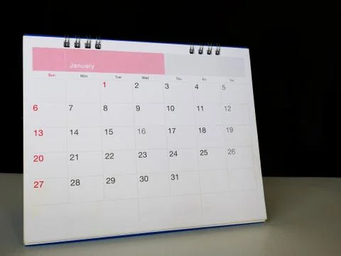 Calendar planner organization management Stock Photos