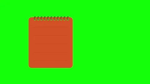Calendar Professional on Chroma Key for Compositing Video stock 337165809