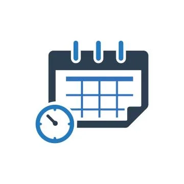 Calendar, Schedule Icon Stock Illustration