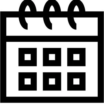 Calendar Schedule Vector Icon Design Illustration Stock Illustration