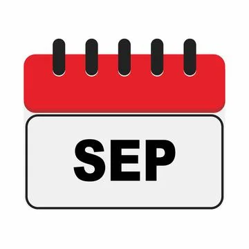 Calendar september イラスト素材