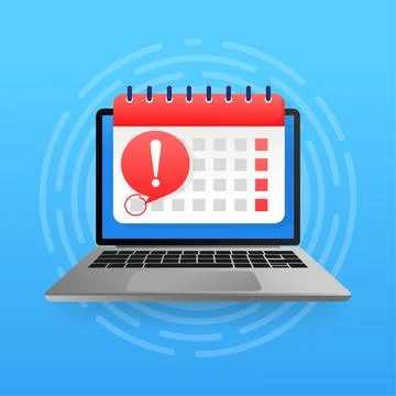 Calendar timer time management, great design for any purposes. Business concept Stockillustratie