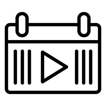 Calendar Vector Icon Design Illustration Stock Illustration