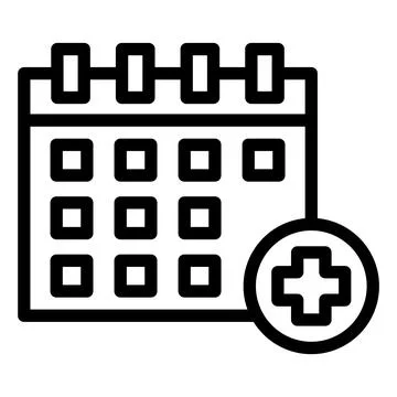 Calendar Vector Icon Design Illustration Stock Illustration
