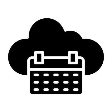 Calendar Vector Icon Design Illustration Stock Illustration