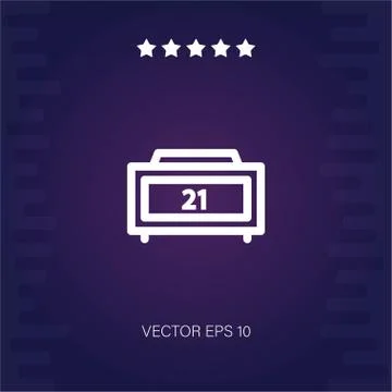 Calendar vector icon Stock Illustration