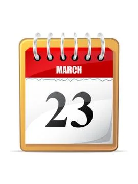 Calendar vector icon Stock Illustration