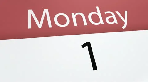 Calendar (week) Stock-Footage 10764342