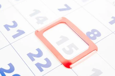 Calender Stock Photos