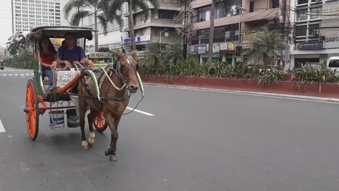 Calesa Stock Footage 107447594