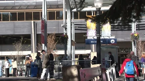 Calgary Alberta - Downtown - 1920 X 1080 HD Stock Footage 40085657