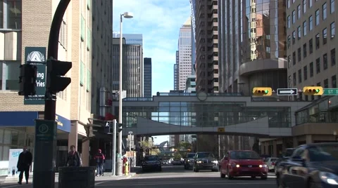 Calgary Alberta - Downtown - 1920 X 1080 HD Stock Footage 40085686