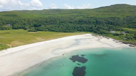 Calgary Beach, Scotland Stock Footage 246382455