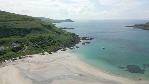 Calgary Beach, Scotland Stock Footage 246382475