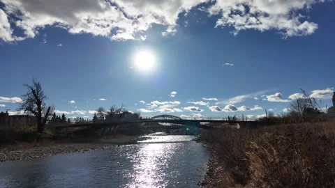 Calgary in the fall 스톡 동영상 328368551