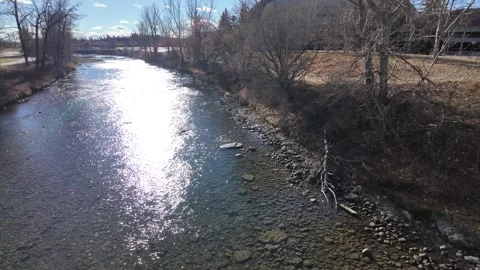 Calgary in the fall Stock Footage 328368764