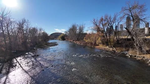 Calgary in the fall Stock Footage 328368802