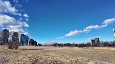 Calgary in the fall Video stock 328369435