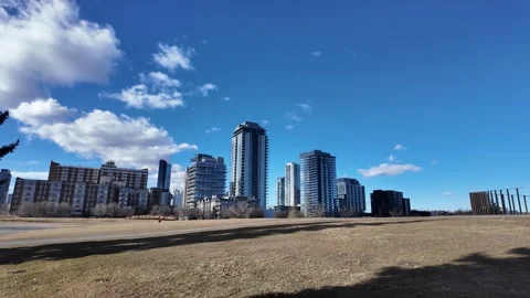 Calgary in the fall Stockbeeldmateriaal 328369553