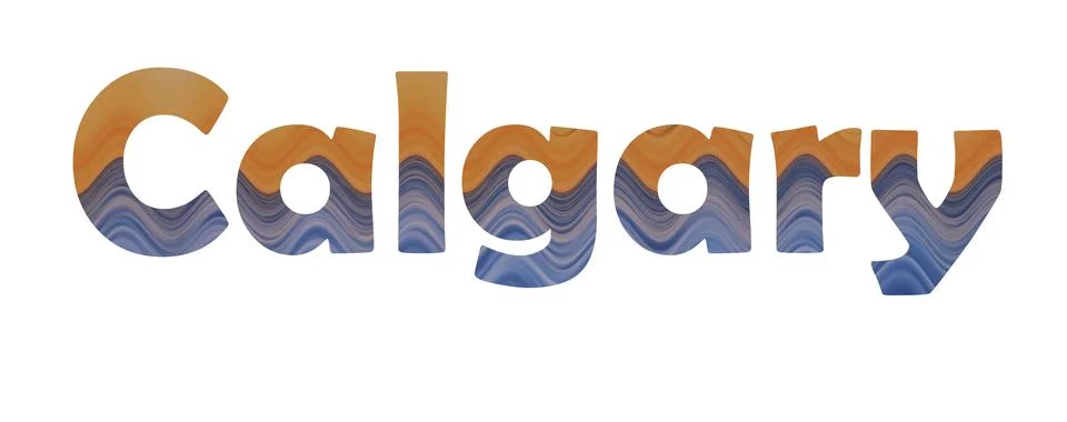 Calgary Stock Illustration