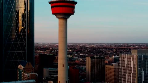 Calgary rise Stock Footage 151230470