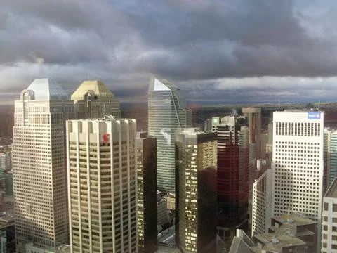 Calgary Skyline Stock Photos