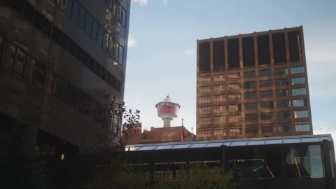 Calgary Tower Stock Footage 246877676