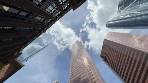 Calgary's urban skyline Stock Footage 196958715