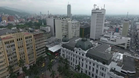 Cali downtown landscape Video stock 70332745