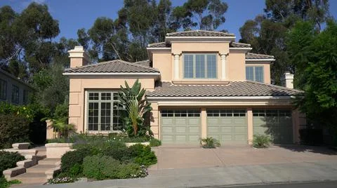Cali mansion Stock Photos