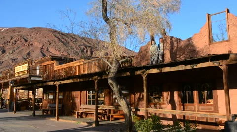 Calico Ghost Town Barstow CA California  for tourist in  old cowboy town of the 動画素材 45210408