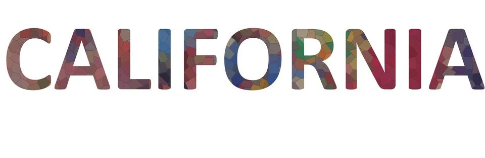CALIFONIA Stock Illustration