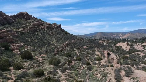 Californa rock formations 库存影片 113485499