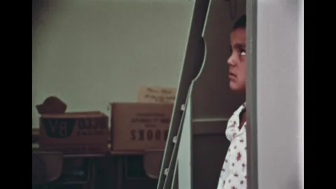 CALIFORNIA - 1966 - Integration is introduced at all levels of schools in Stock Footage 338021120
