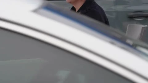 CALIFORNIA - 9.19.2025 - Close-up of the CBP patch on an officer's uniform as Stock Footage 330949787